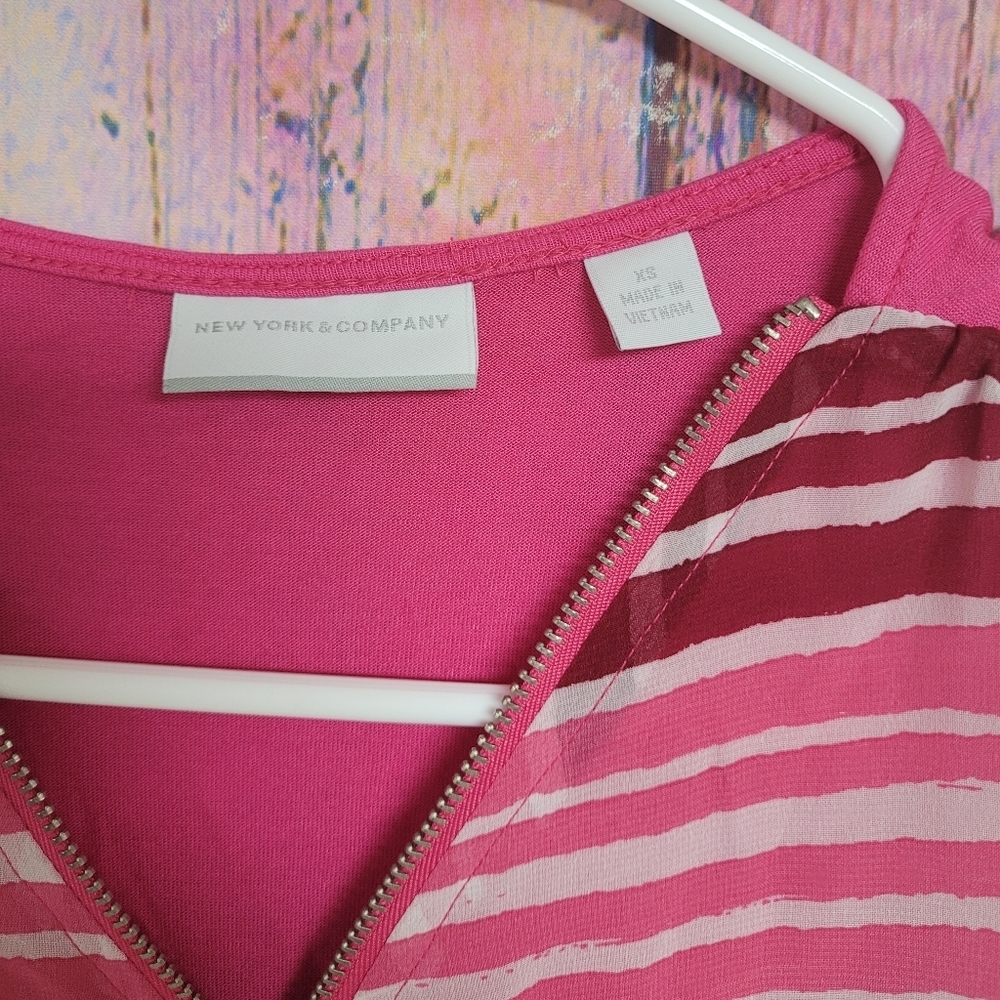 NY&C XS pink‎ tank top - Picture 3 of 5